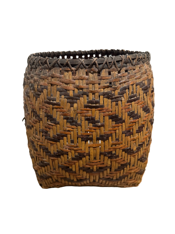 Early 20th Century Cherokee Rivercane Basket