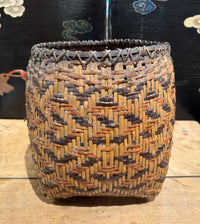 Early 20th Century Cherokee Rivercane Basket
