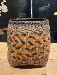 Early 20th Century Cherokee Rivercane Basket