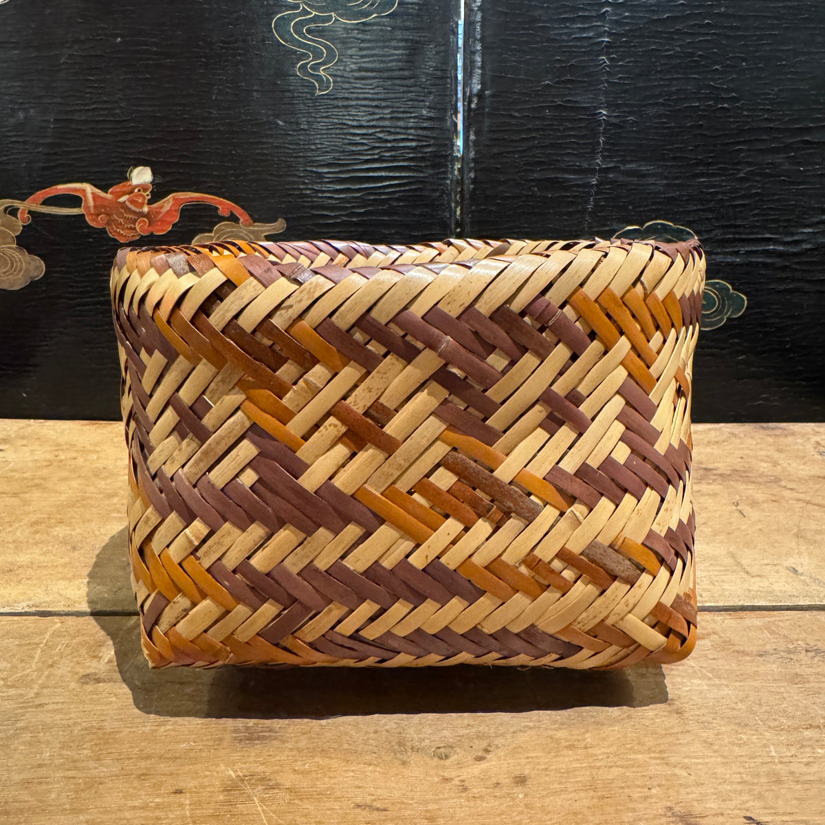 Double Weave Cherokee Basket