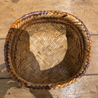 Double Weave Cherokee Basket