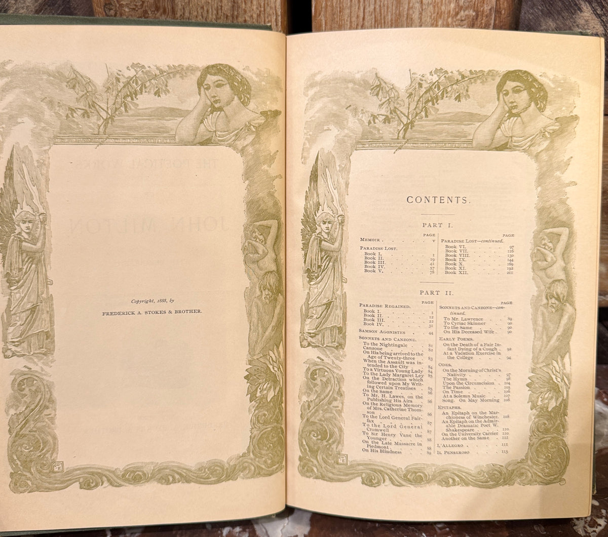 The Poetical Works of John Milton, Illustrated, 1888