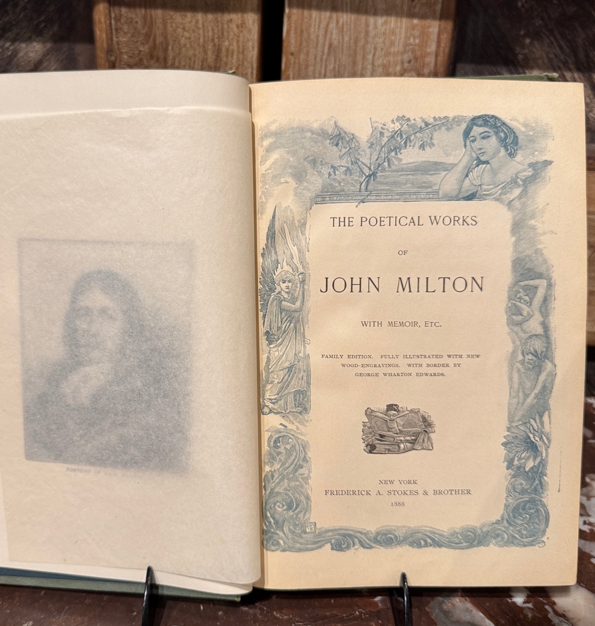 The Poetical Works of John Milton, Illustrated, 1888