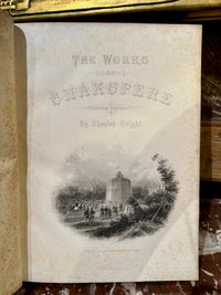 Large Format, The Works of Shakespeare, Late 19th Century