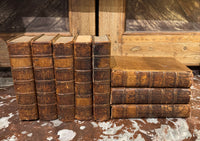 Group of 8 Leather Volumes, The History of England, 18th Century