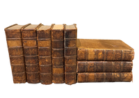 Group of 8 Leather Volumes, The History of England, 18th Century