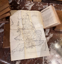 Group of 8 Leather Volumes, The History of England, 18th Century