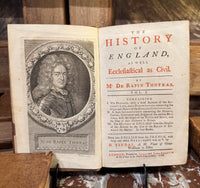 Group of 8 Leather Volumes, The History of England, 18th Century