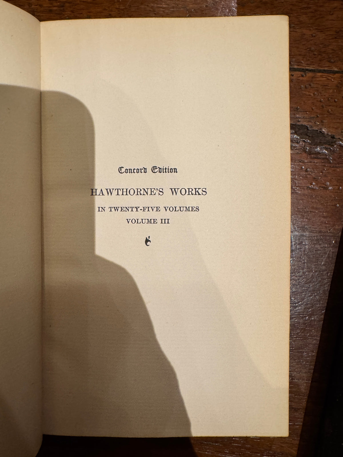 Hawthorne's Works, 4 Associated Volumes, Late 19th Century