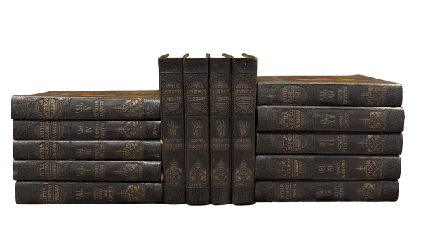 Little Journeys To The Homes Of The Great by Elbert Hubbard, Full 14 Volume Set