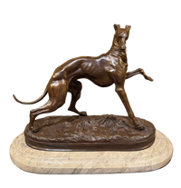 Pierre-Jules Mene 19th Century Bronze Whippet