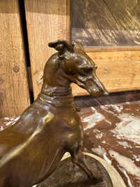 Pierre-Jules Mene 19th Century Bronze Whippet
