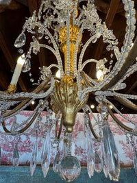 Italian Giltwood Chandelier