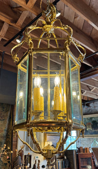 Georgian Style Brass Lantern