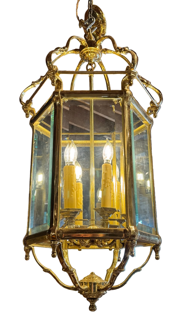 Georgian Style Brass Lantern