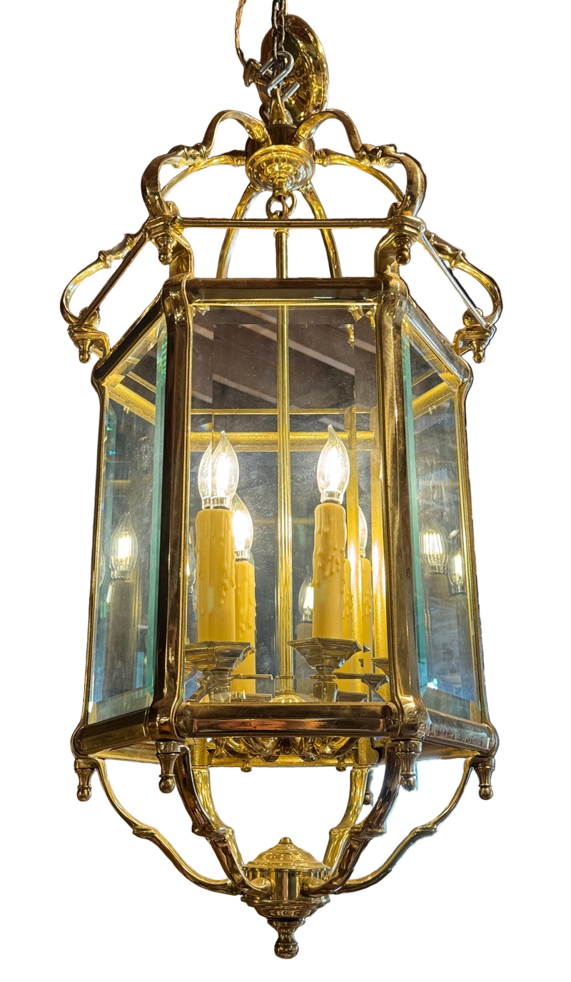 Georgian Style Brass Lantern