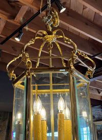 Georgian Style Brass Lantern