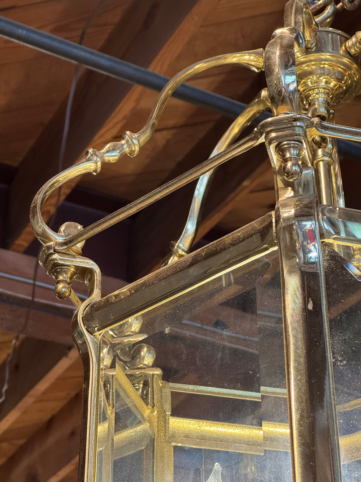 Georgian Style Brass Lantern