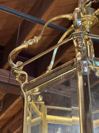 Georgian Style Brass Lantern