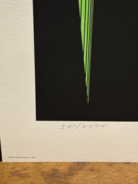Charley Harper Serigraph on Paper, “Cornprone”