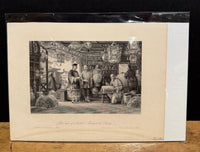 "Show-room Of A Lantern Merchant At Peking," Engraving After Thomas Allom