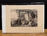 "Destroying The Chrysalides And Reeling Coccoons," Engraving After Thomas Allom