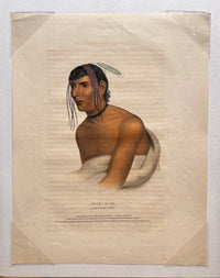 McKenney and Hall Lithograph Portrait, "Jack-O-Pa"