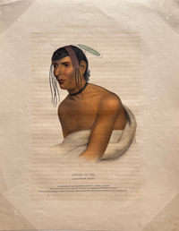 McKenney and Hall Lithograph Portrait, "Jack-O-Pa"
