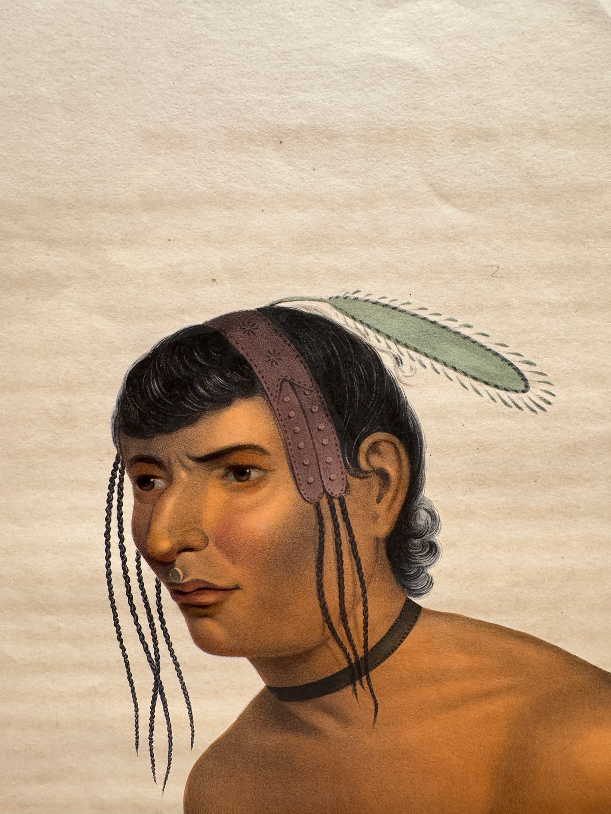 McKenney and Hall Lithograph Portrait, "Jack-O-Pa"