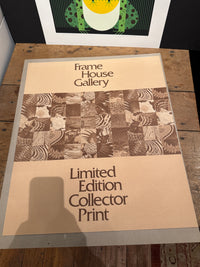 Charley Harper Serigraph, "Frog Eat Frog"