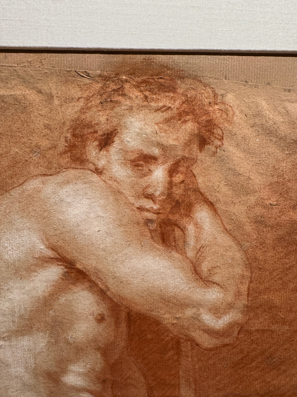 Old Master Drawing of Nude Attributed to Gaetano Gandolfi