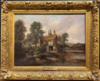 Rural Scene Landscape Painting by Joseph Thors
