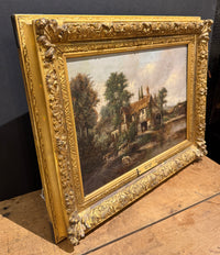 Rural Scene Landscape Painting by Joseph Thors