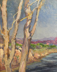 River Valley Landscape by Jessie Benton Steese Evans