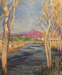 River Valley Landscape by Jessie Benton Steese Evans