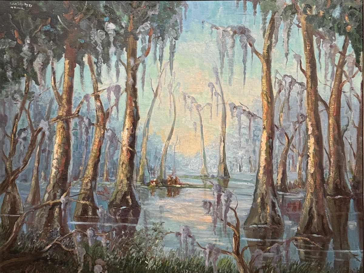 "Louisiana Swamp" by Lila Norman Shelby