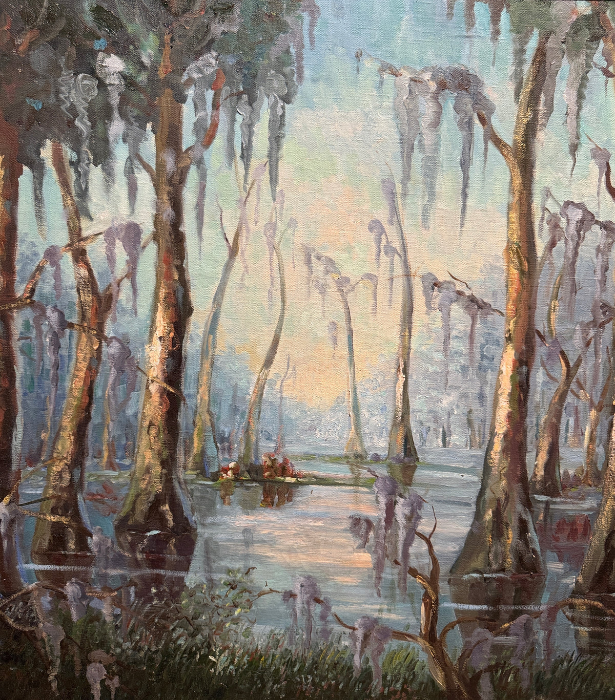 "Louisiana Swamp" by Lila Norman Shelby