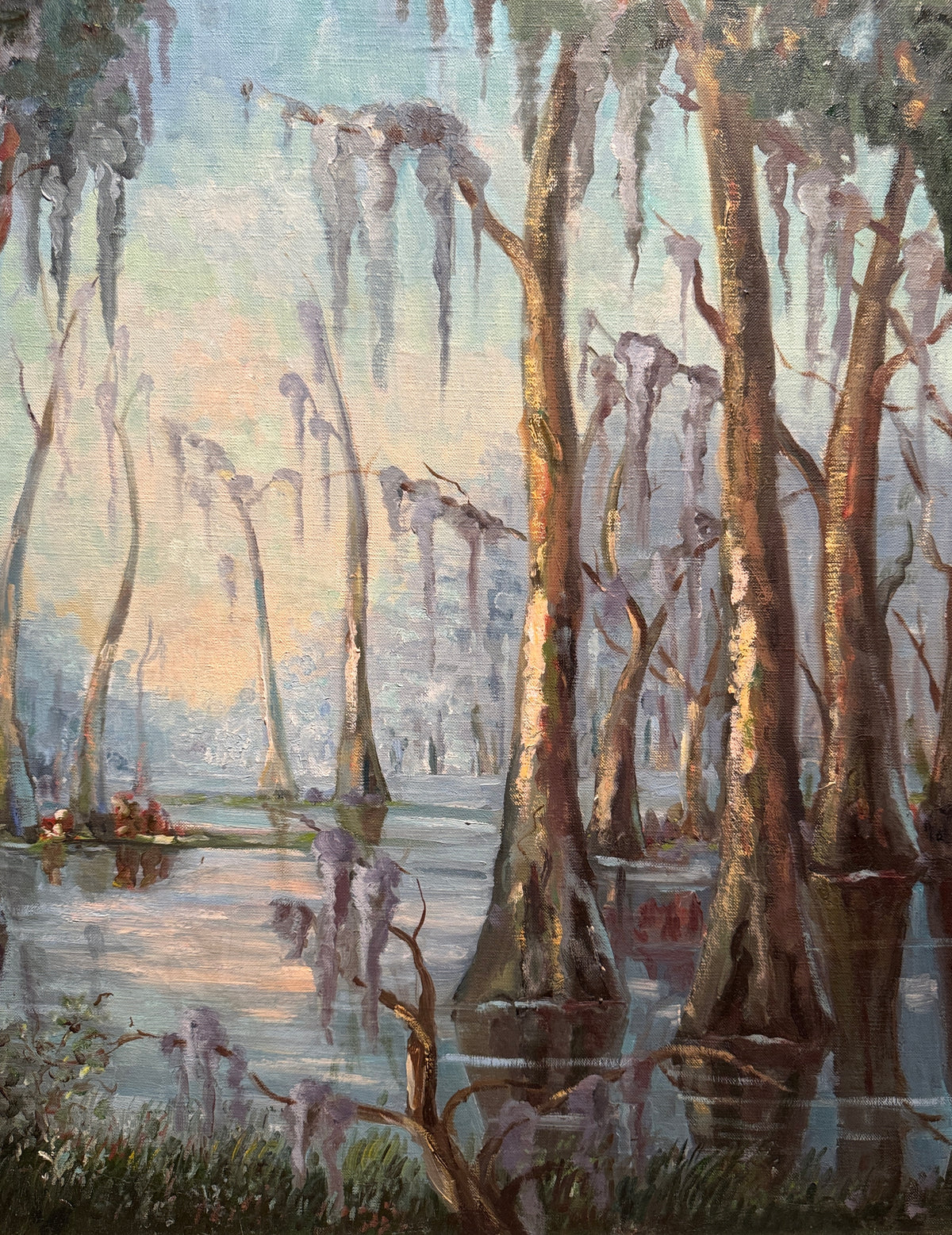 "Louisiana Swamp" by Lila Norman Shelby
