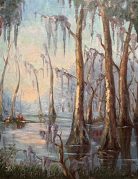 "Louisiana Swamp" by Lila Norman Shelby