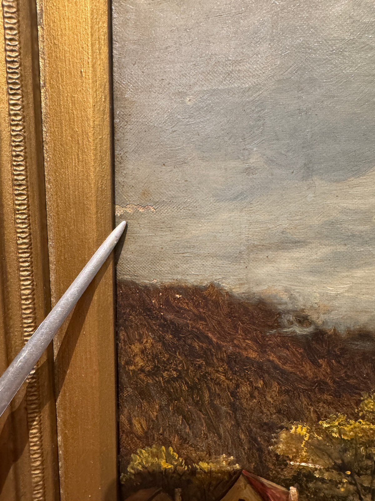 19th Century British Landscape With Cows by John Holland