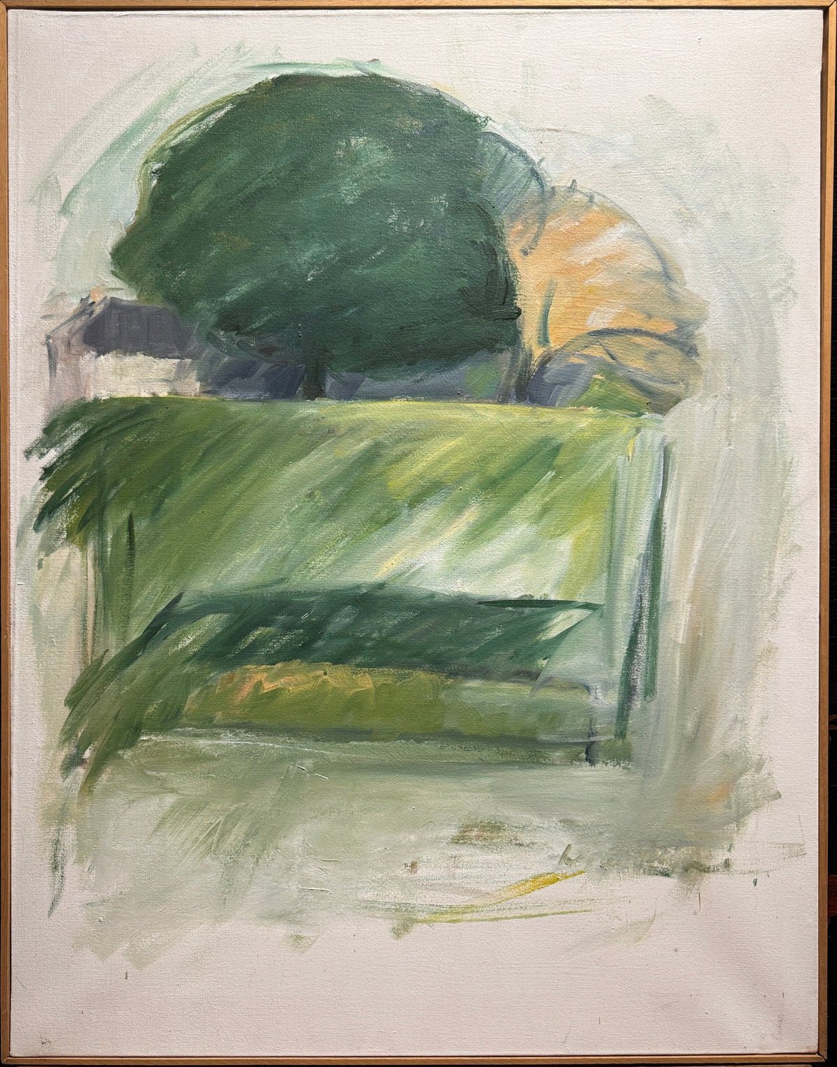 "Toward Bert's" Lynne Tanner Modernist Landscape