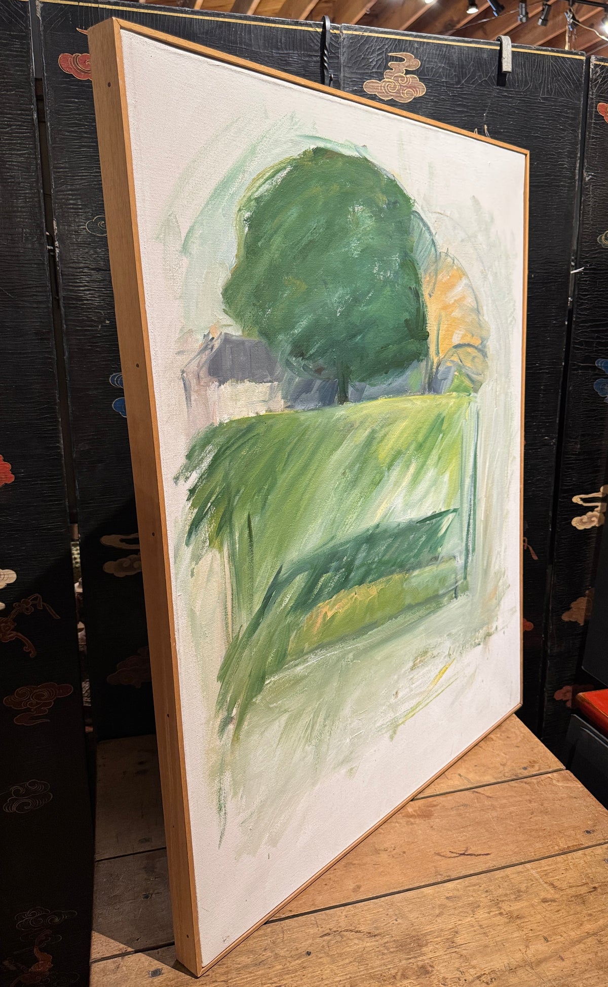 "Toward Bert's" Lynne Tanner Modernist Landscape