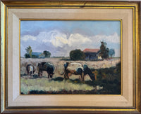 Landscape With Cows by Esteban Fernandez