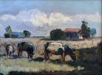 Landscape With Cows by Esteban Fernandez