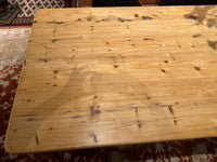Vintage English Pine Dining Table