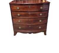Early 19th Century English Bowfront Chest