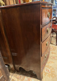 Early 19th Century English Bowfront Chest