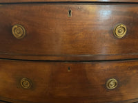 Early 19th Century Georgian Mahogany Bowfront Chest
