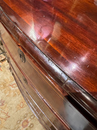 Early 19th Century English Bowfront Chest