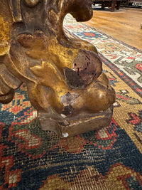 16th Century Italian Giltwood Pedestal